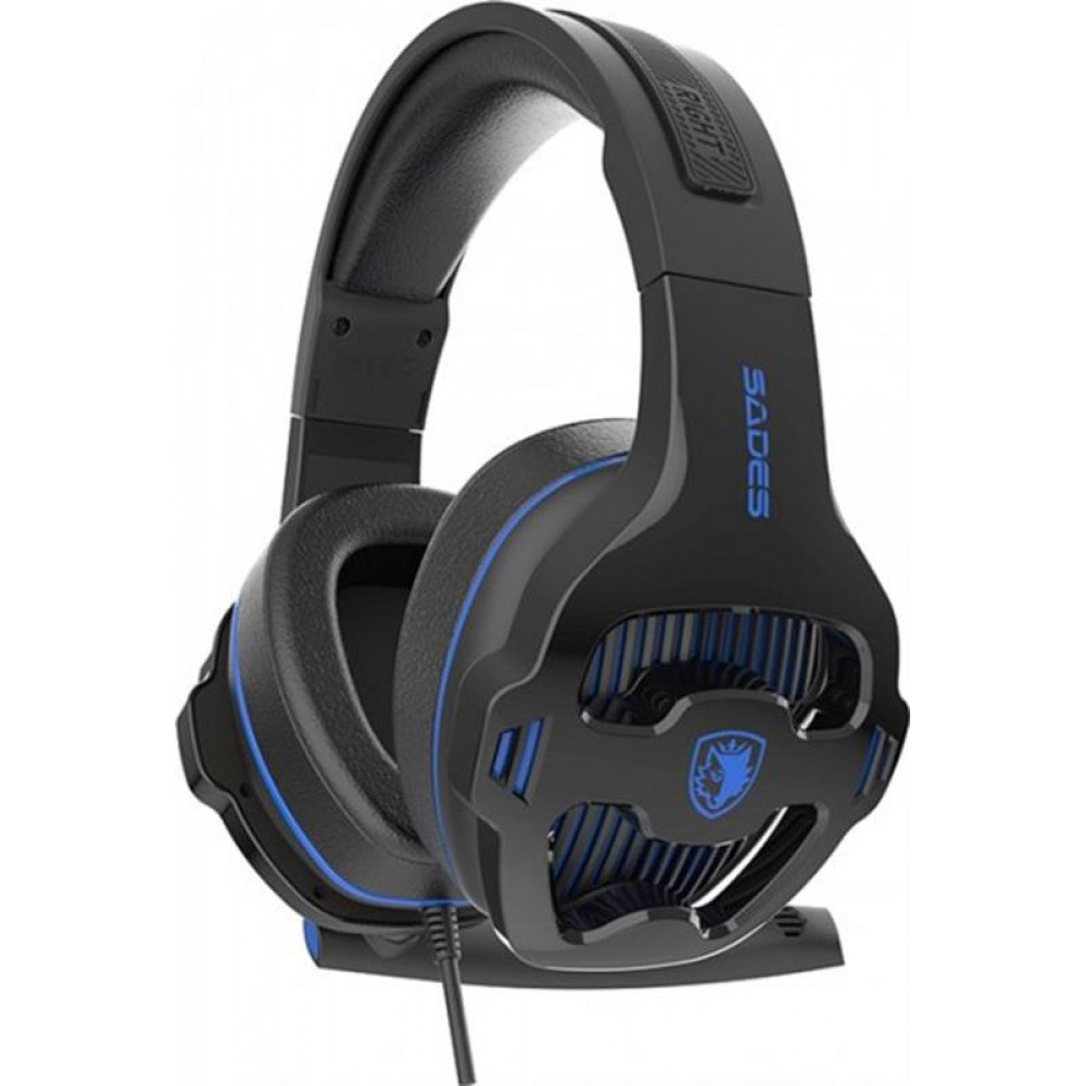 Гарнітура Sades SA-726 Ppower Black/Blue (sa726blj)