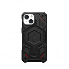 Чохол-накладка Urban Armor Gear Monarch Pro Magsafe для Apple iPhone 15 Kevlar Black (114219113940)