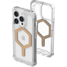 Чохол-накладка Urban Armor Gear Plyo Magsafe для Apple iPhone 15 Pro Ice/Gold (114286114381)
