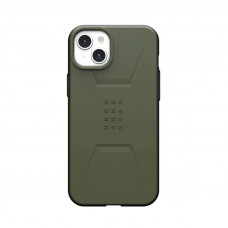 Чохол-накладка Urban Armor Gear Civilian Magsafe для Apple iPhone 15 Plus Olive Drab (114306117272)
