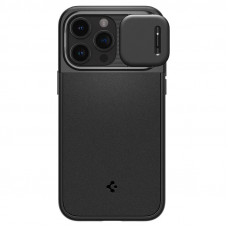 Чохол-накладка Spigen Optik Armor MagFit для Apple iPhone 15 Pro Black (ACS06738)