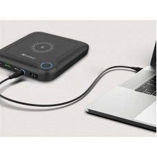 Універсальна мобільна батарея Sandberg All-in1 Laptop Powerbank 24000mAh Black (420-57) Універсальна мобільна батарея Sandberg All-in1 Laptop Powerbank 24000mAh Black (420-57)