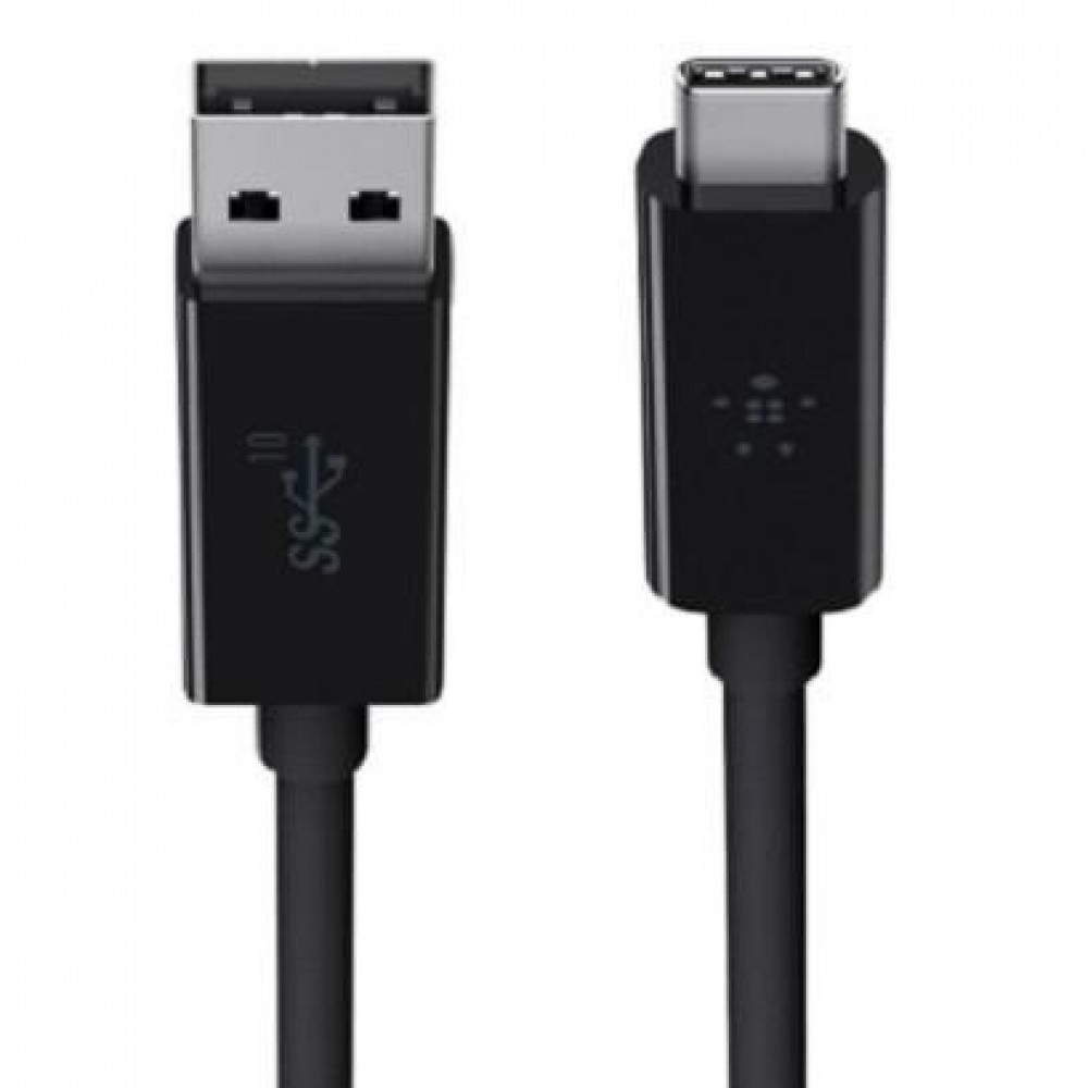 Кабель Belkin USB - USB Type-C (M/M), 1 м Black OEM (F2CU029bt1M-BLK)_OEM
