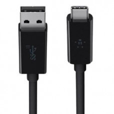 Кабель Belkin USB - USB Type-C (M/M), 1 м Black OEM (F2CU029bt1M-BLK)_OEM