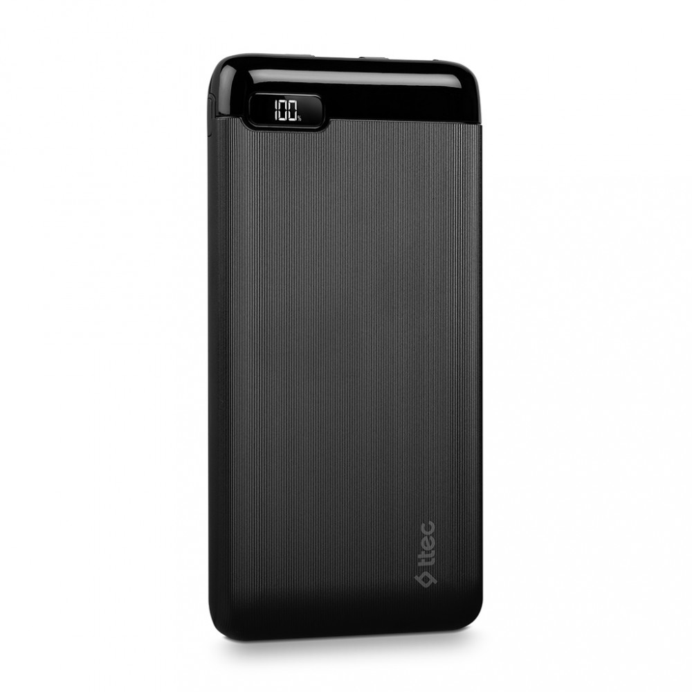 Універсальна мобільна батарея Ttec 20000mAh PowerSlim Black (2BB184S)