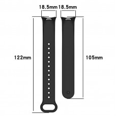 Силіконовий ремінець BeCover для Xiaomi Mi Smart Band 8 Royal Blue (709408)