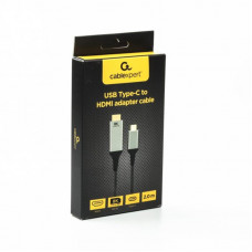 Кабель Cablexpert USB Type-C - HDMI (M/М), 2 м, чорний (A-CM-HDMIM8K-2M)