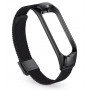 Ремінець BeCover Metal для Xiaomi Mi Smart Band 5/Mi Smart Band 6 Black (705146)