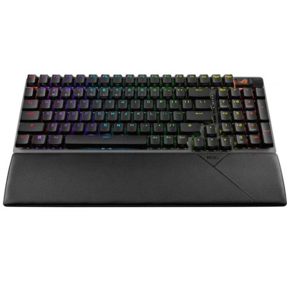 Клавіатура бездротова Asus ROG Strix Scope II 96 RGB NX Wireless Black (90MP037A-BKUA01) 