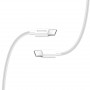 Кабель ColorWay USB Type-C - USB Type-C (M/M), PD Fast Charging 100W, 5.0 А, 1 м, White (CW-CBPDCC058-WT)