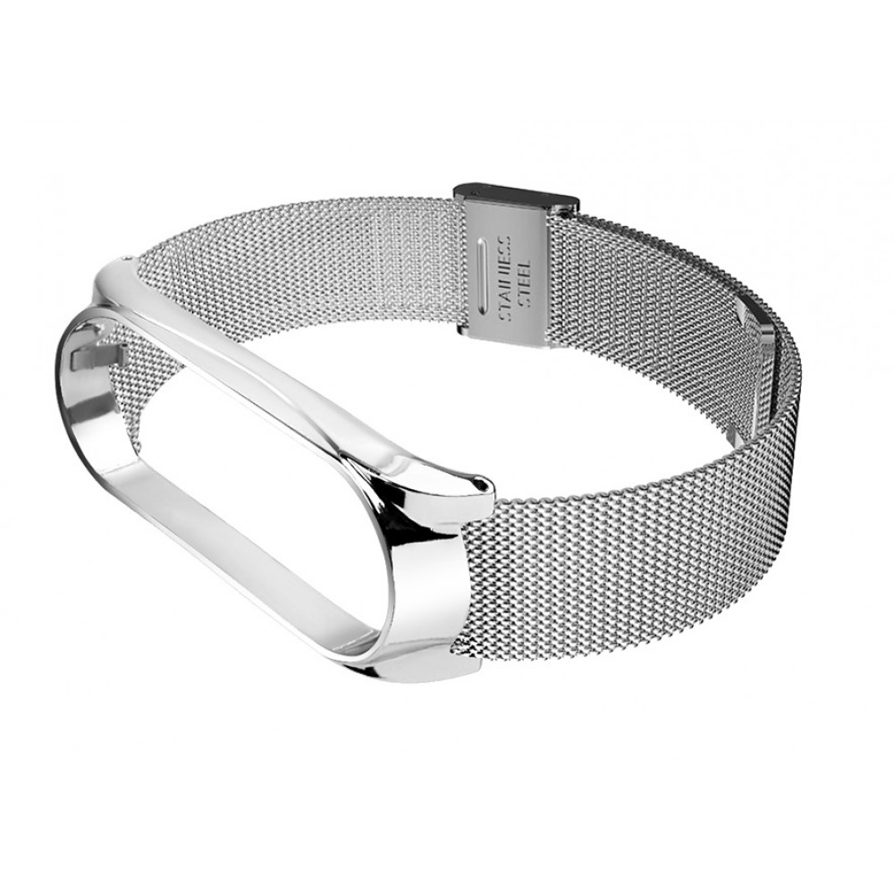 Ремінець BeCover Metal для Xiaomi Mi Smart Band 8 Silver (709358)