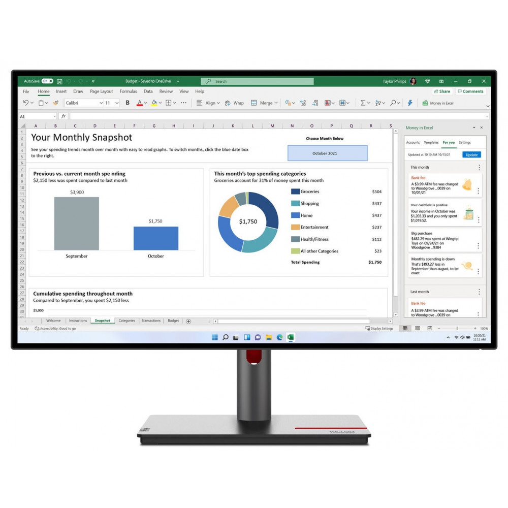 Монiтор Lenovo 27