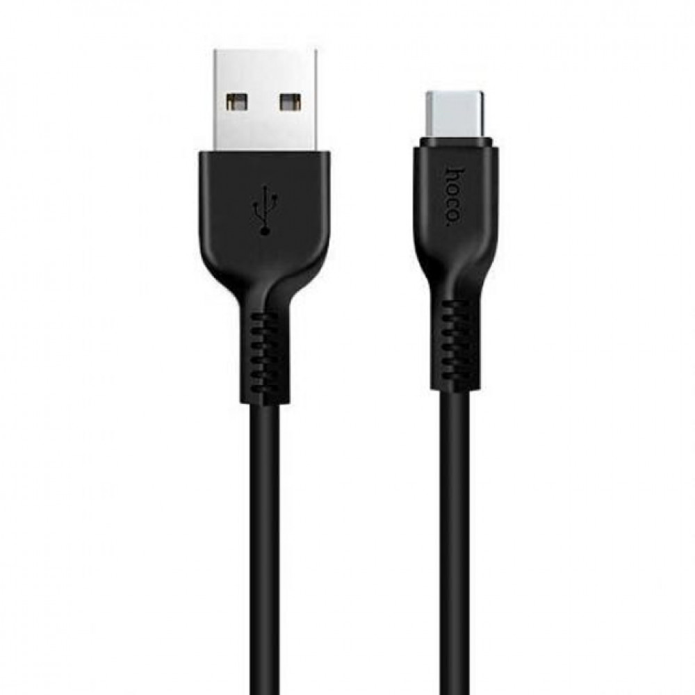 Кабель Hoco X13 Easy Charged USB - USB Type-C (M/M), 1 м, Black (D22973)