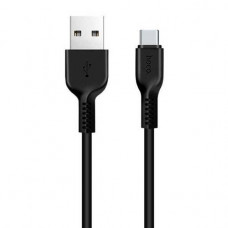 Кабель Hoco X13 Easy Charged USB - USB Type-C (M/M), 1 м, Black (D22973)