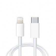 Кабель Apple Woven Charge USB Type-C - Lightning (M/M), 1м, White (K28351)