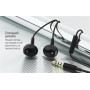 Гарнітура СolorWay Slim 3.5 mm Wired Earphone Blast 1 Black (CW-WD01BK)