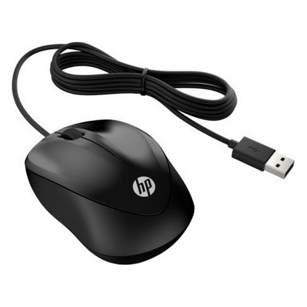 Миша HP Wired 1000 (4QM14AA) Black