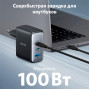 Мережевий зарядний пристрій Anker PowerPort 736 Nano II Black, GaN 100W (A2145G11)