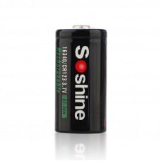 Акумулятор Soshine CR123A/16340 700mAh 1шт