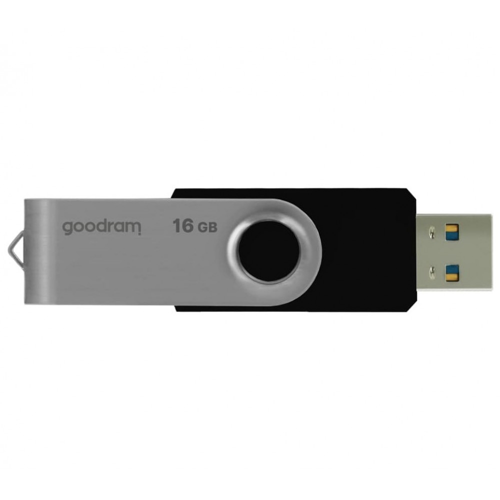 Флеш-накопичувач USB3.2 16GB Goodram UTS3 (Twister) Black (UTS3-0160K0R11)