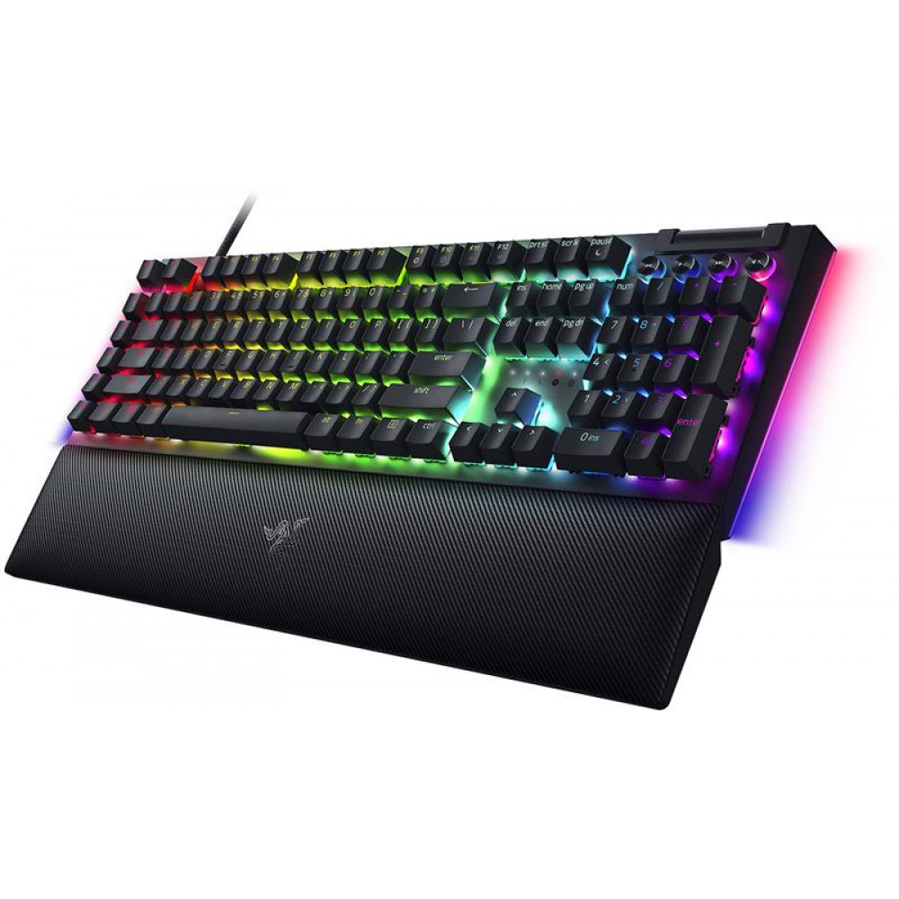 Клавіатура Razer BlackWidow V4 Yellow Switch Black (RZ03-04692500-R3R1)