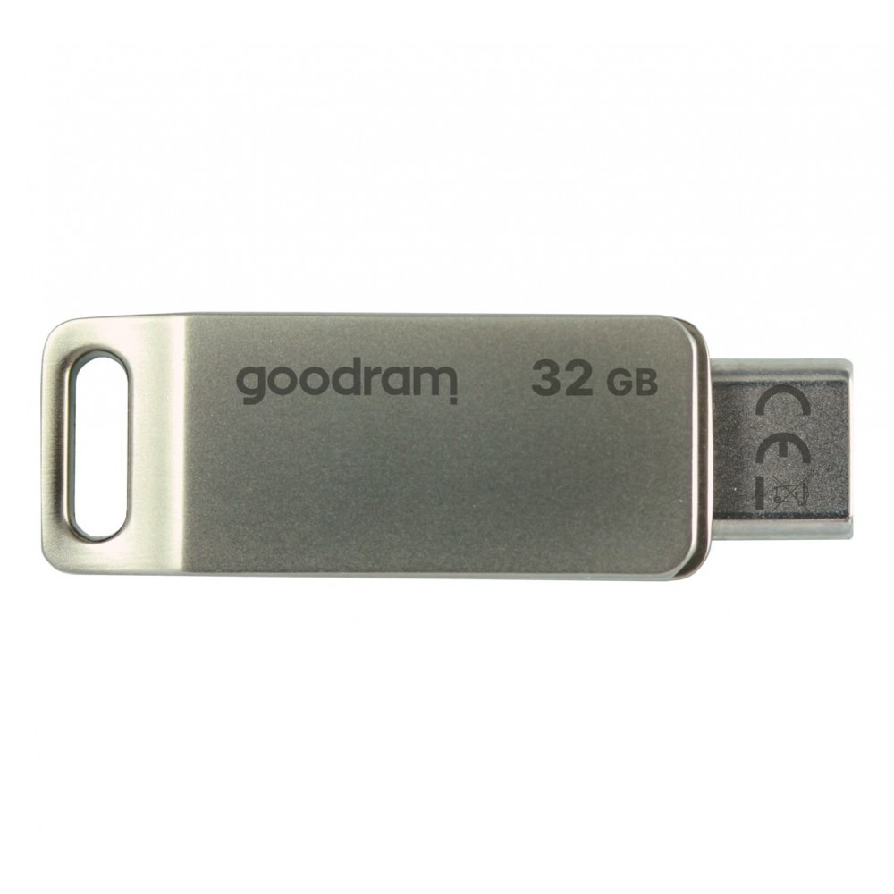 Флеш-накопичувач USB3.2 32GB OTG Type-C Goodram ODA3 Silver (ODA3-0320S0R11)