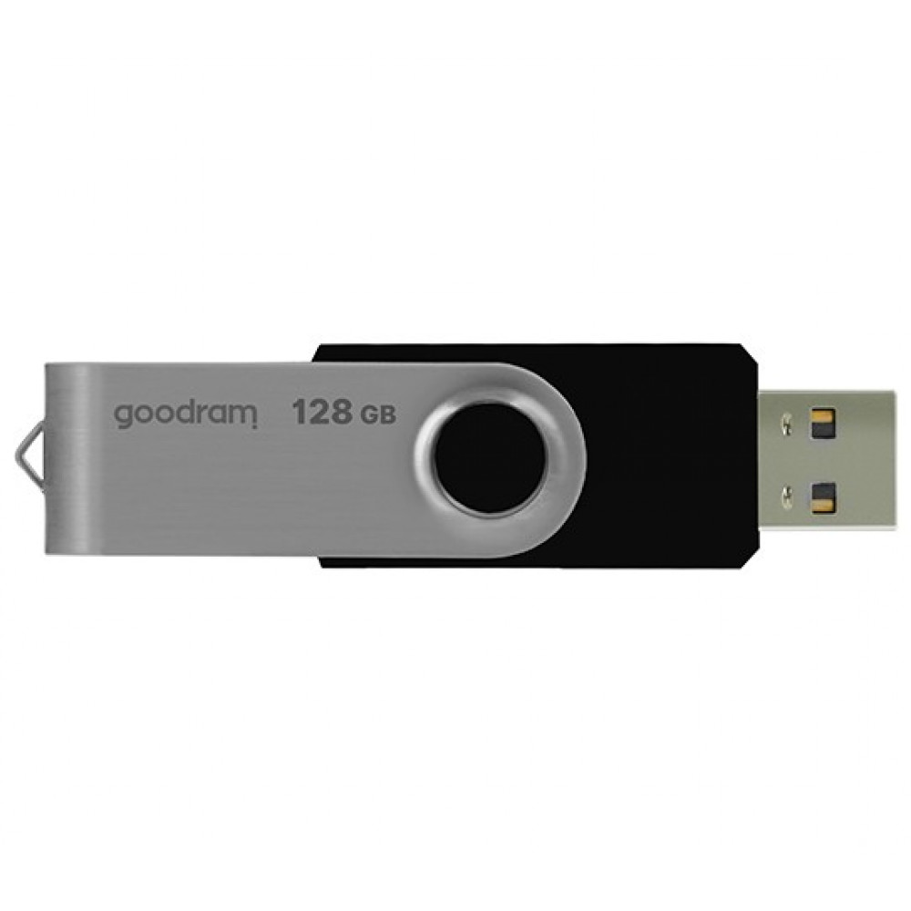 Флеш-накопичувач USB2.0 128GB Goodram UTS2 (Twister) Black (UTS2-1280K0R11)