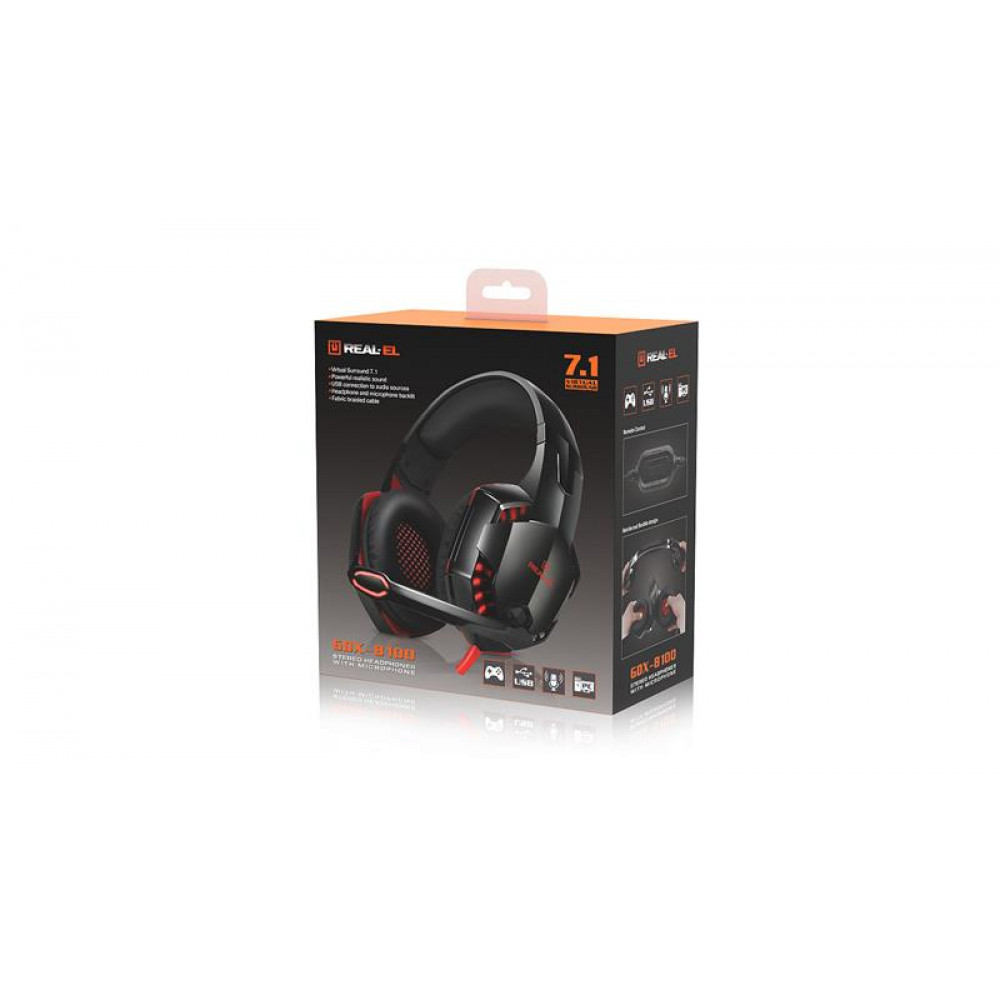 Гарнітура REAL-EL GDX-8100 Black