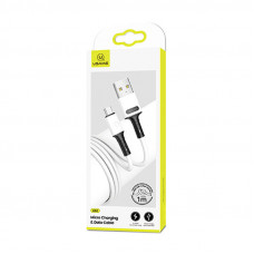 Кабель Usams US-SJ435 USB - Micro USB (M/M), 1 м, White (SJ435USB01)