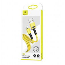 Кабель Usams US-SJ435 USB - Micro USB (M/M), 1 м, Yellow (SJ435USB03)