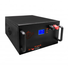Акумуляторна батарея LogicPower 51.2V 160 AH (8192Wh) LCD RM Smart (BMS 200A/100А) LiFePO4
