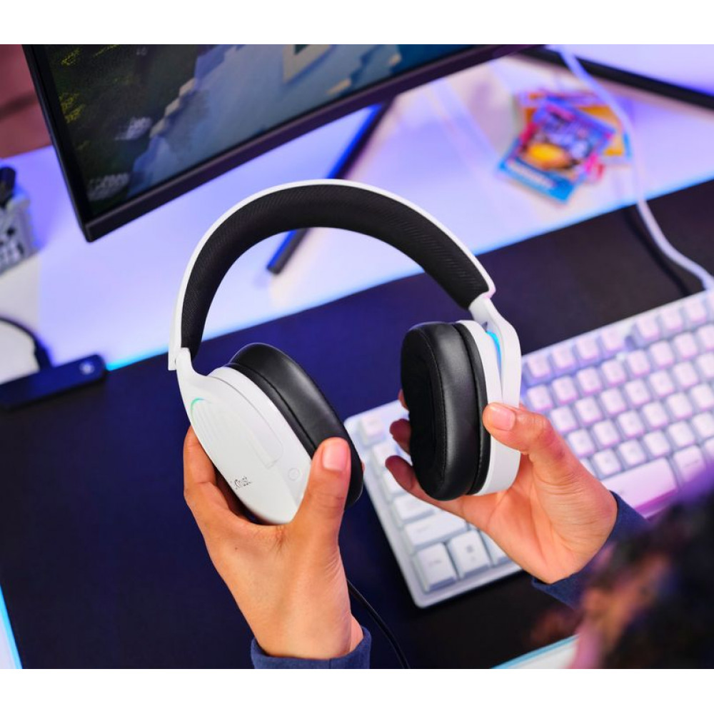 Гарнітура Trust GXT 490 Fayzo White (25302)