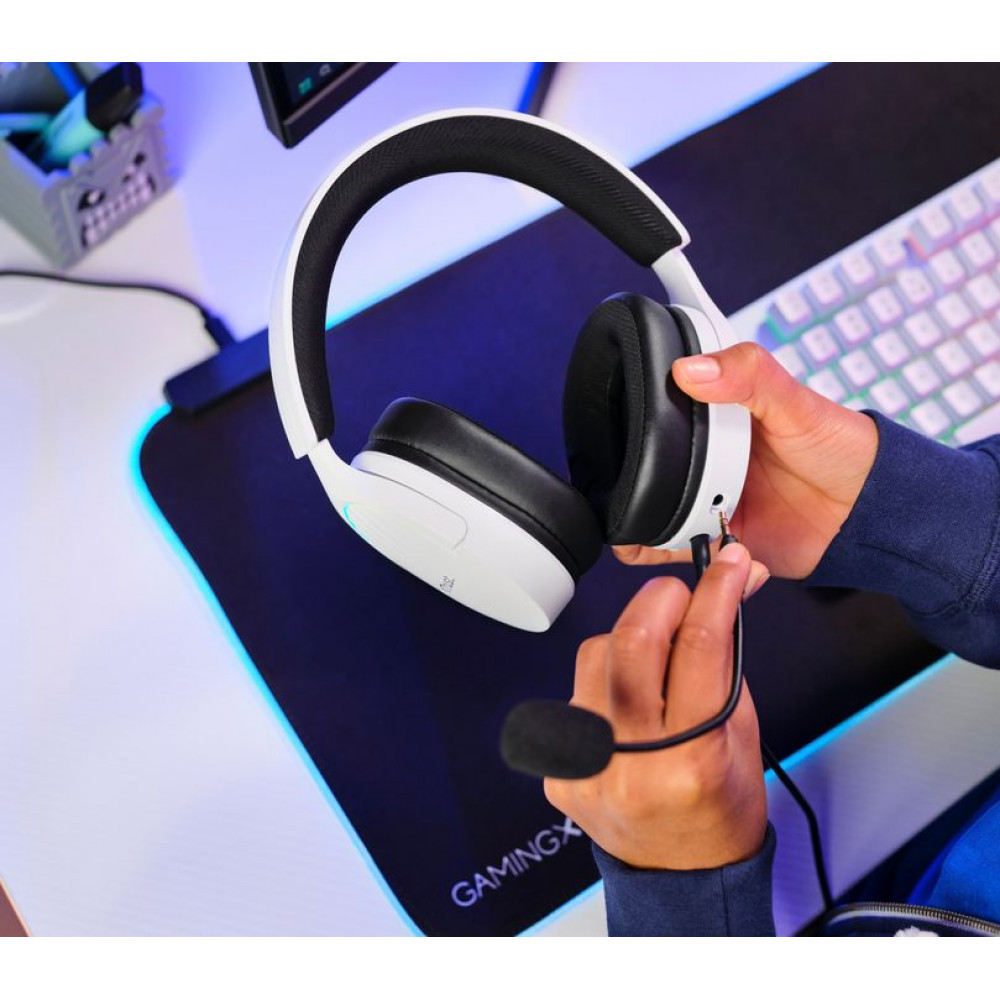 Гарнітура Trust GXT 490 Fayzo White (25302)