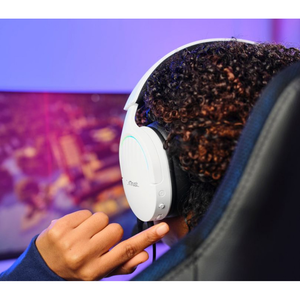 Гарнітура Trust GXT 490 Fayzo White (25302)