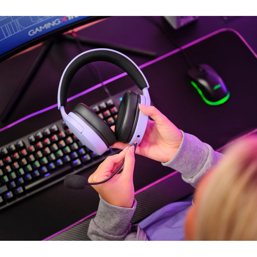 Гарнітура Trust GXT 490 Fayzo Purple (25303)