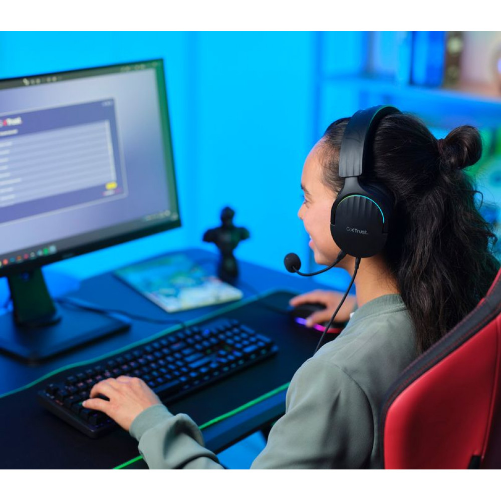 Гарнітура Trust GXT 490 Fayzo Black (24900)