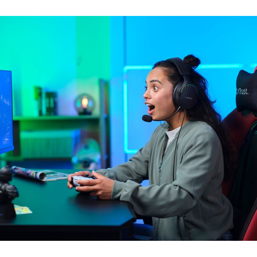 Гарнітура Trust GXT 490 Fayzo Black (24900)