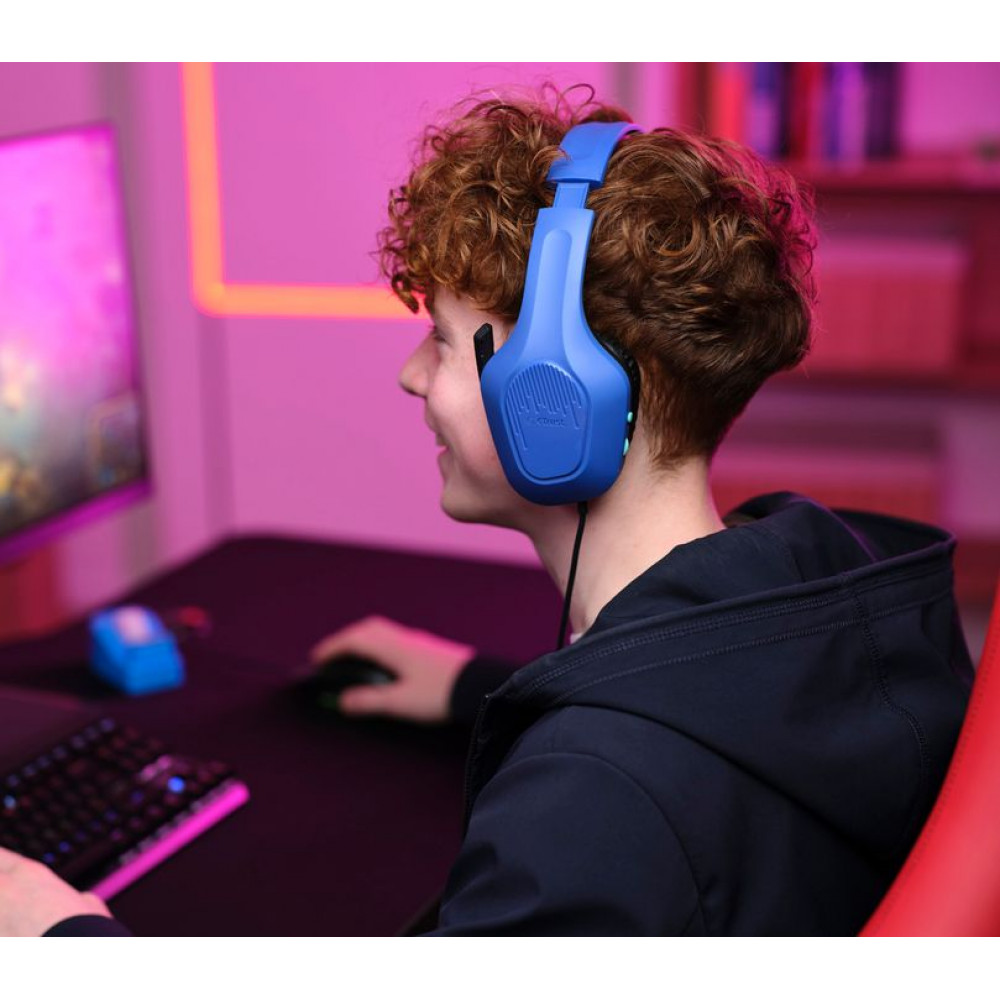 Гарнітура Trust GXT 415 Zirox Blue (24991)