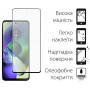 Захисне скло Dengos для Motorola Moto G54 Black Full Glue (TGFG-326)