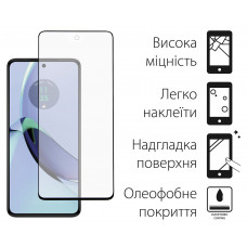 Захисне скло Dengos для Motorola Moto G84 Black Full Glue (TGFG-327)