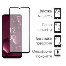 Захисне скло Dengos для Nokia G42 5G Black Full Glue (TGFG-355)