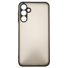 Чохол-накладка Dengos для Samsung Galaxy A25 SM-A256 5G Black (DG-KM-65) + захисне скло Чохол-накладка Dengos для Samsung Galaxy A25 SM-A256 5G Black (DG-KM-65) + захисне скло