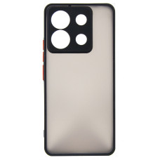 Чохол-накладка Dengos для Xiaomi Redmi Note 13 Pro 5G Black (DG-KM-68) + захисне скло Чохол-накладка Dengos для Xiaomi Redmi Note 13 Pro 5G Black (DG-KM-68) + захисне скло