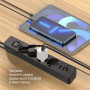 Фільтр живлення ColorWay CW-CHE435PDB 4 розетки, 3USB (2USB-A + 1 TYPE-C) (24W), 2м, Black
