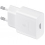 Мережевий зарядний пристрій Samsung EP-T1510X White, 1хUSB Type-C, 15W + кабель USB Type-C (EP-T1510XWEGEU)
