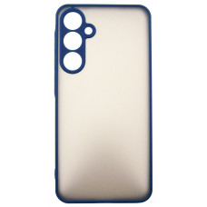 Чохол-накладка Dengos для Samsung Galaxy A55 SM-A556 Blue (DG-KM-93) + захисне скло