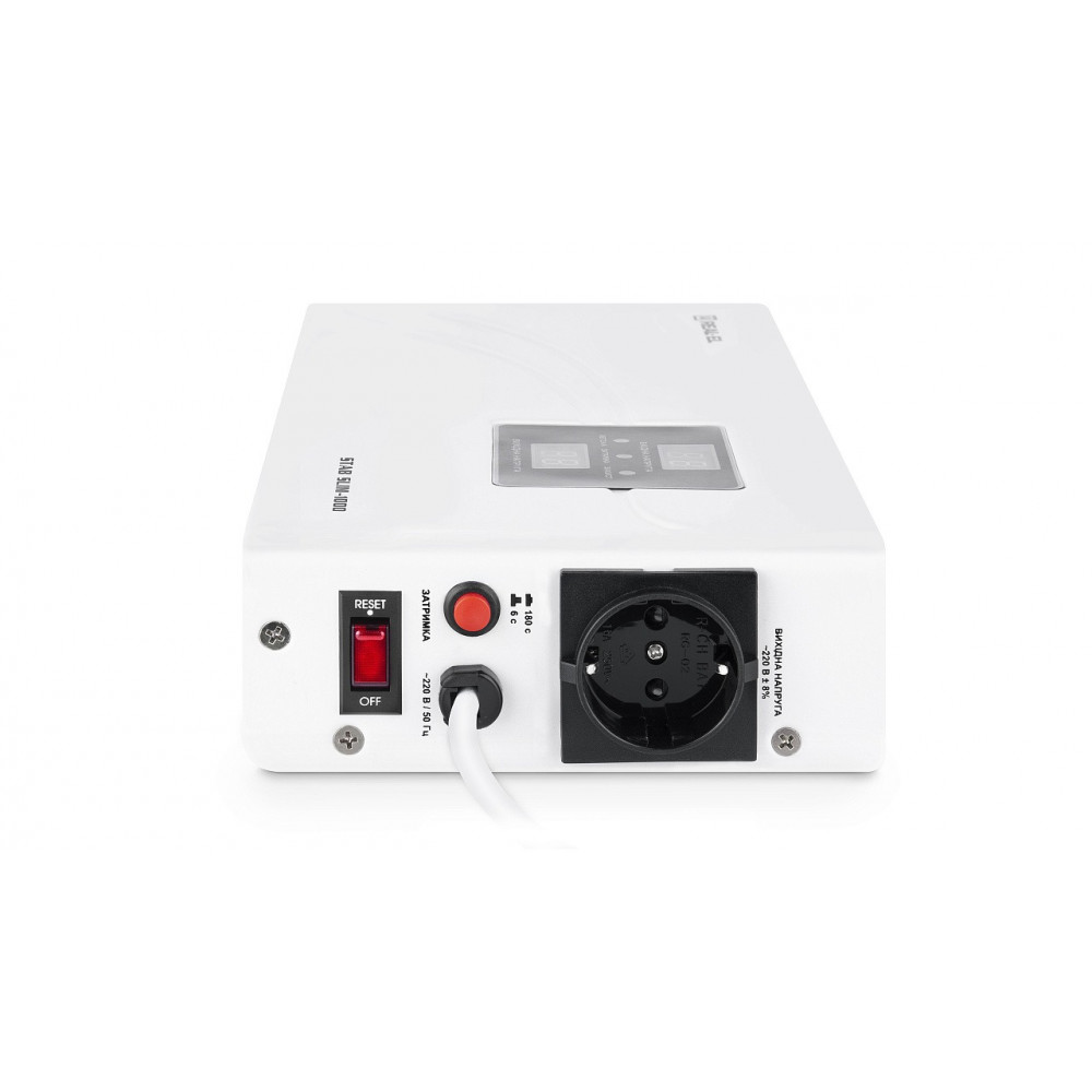 Стабілізатор REAL-EL Stab Slim-1000 White