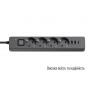 Фільтр живлення ColorWay CW-CHE432PDB 4 розетки, 3USB (2USB-A + 1 TYPE-C) (24W), 2м, Black Фільтр живлення ColorWay CW-CHE432PDB 4 розетки, 3USB (2USB-A + 1 TYPE-C) (24W), 2м, Black