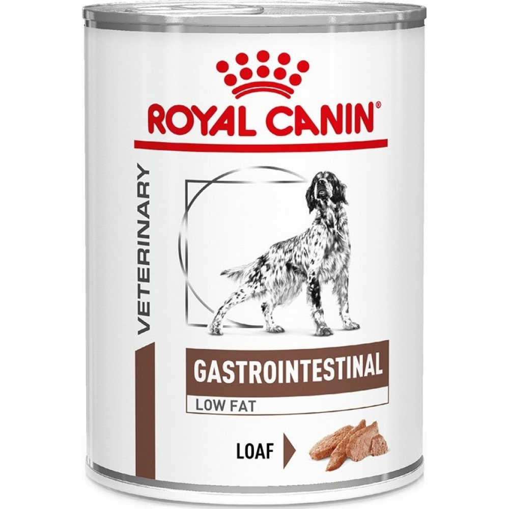 Вологий корм для собак Royal Canin Gastrointestinal Low Fat Dog паштет 410 г (40290040)