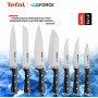 Набір ножів Tefal Ice Force у дерев`яній колоді 5 предметів (K232S574) Набір ножів Tefal Ice Force у дерев`яній колоді 5 предметів (K232S574)